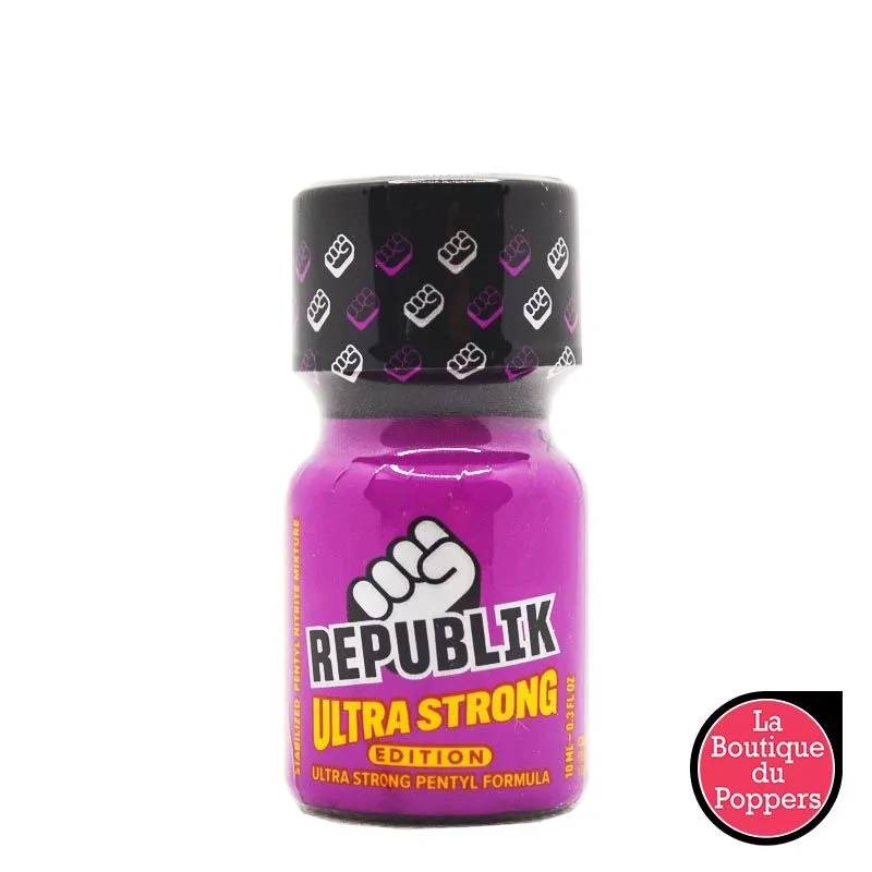 Poppers Republik Ultra Strong pas cher