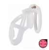 Cage de chasteté Skelly L 11 x 3.6cm Blanche Cage de chasteté Skelly L 11 x 3.6cm Blanche