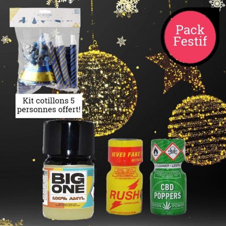 Pack Festif avec cotillons offerts