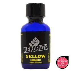 Poppers Republik Yellow Propyl 24ml pas cher