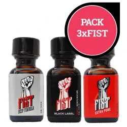 Pack Poppers 3xFist pas cher