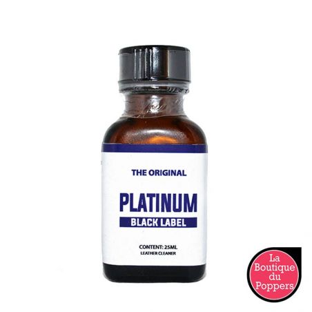 Poppers Platinum Black Label 25 ml Pentyl Poppers Platinum Black Label 25 ml Pentyl