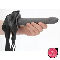 Gode ceinture Twisted Hollow Strap-On 20x4cm Ouch