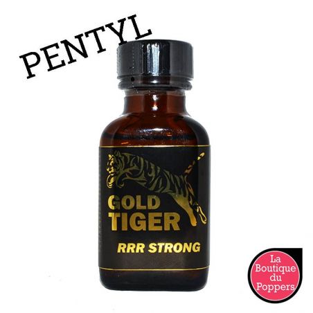 Poppers Gold Tiger RRR Strong Pentyle 24ml