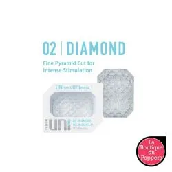 Gaine de masturbation Uni 02 Diamond