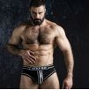 Bottomless JOSH FRONT OPENING Noir-Blanc Bottomless JOSH FRONT OPENING Noir-Blanc