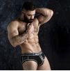 Bottomless JOSH FRONT OPENING Noir-Blanc Bottomless JOSH FRONT OPENING Noir-Blanc
