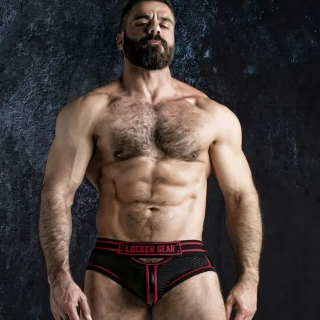 Bottomless JOSH ZIPPER Noir-Rouge Locker Gear