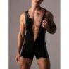 Singlet MASSIVE RUDE Noir-Blanc Locker Gear