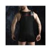 Débardeur ZIPPER VEST Noir-Rouge Débardeur ZIPPER VEST Noir-Rouge