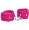 Menottes de poignet Plush Rose Menottes de poignet Plush Rose