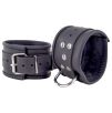Menottes en cuir pour chevilles Noir Menottes en cuir pour chevilles Noir