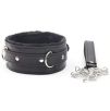 Collier Laisse Fur Noir Collier Laisse Fur Noir
