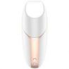 Stimulateur de clitoris connecté Love Triangle Satisfyer Blanc