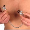 Pinces à seins métalliques avec chaine Pinces à seins métalliques avec chaine