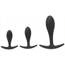 Kit de 3 mini plugs Training Curve Noirs