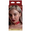 Collier D-Ring Taboom Rouge Collier D-Ring Taboom Rouge