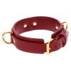 Collier D-Ring Taboom Rouge Collier D-Ring Taboom Rouge