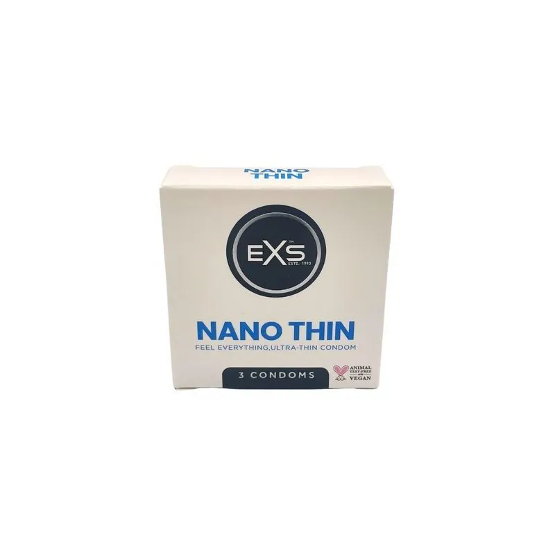 Préservatifs fins Nano Thin x3 pas cher