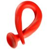 Gode long Stretch Worm N°1 - 39 x 3cm Rouge Gode long Stretch Worm N°1 - 39 x 3cm Rouge