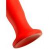 Gode long Stretch Worm N°1 - 39 x 3cm Rouge