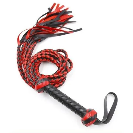 Martinet long Tigress 78cm Noir-Rouge