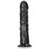 Gode Curved Dildo 18 x 4.2cm Noir