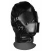 Cagoule avec Masque et Bâillon Blind Mask Gag Noire Cagoule avec Masque et Bâillon Blind Mask Gag Noire