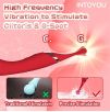 Stimulateur de clitoris Onax Double Pulse Rouge Stimulateur de clitoris Onax Double Pulse Rouge