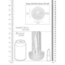 Pompe pour pénis + Masturbateur Cyber Pump 22 x 6cm