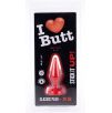 Plug Classic XS I Love Butt 9 x 3 cm Rouge Plug Classic XS I Love Butt 9 x 3 cm Rouge