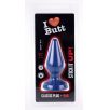 Plug Classic M I Love Butt 13 x 5.3 cm Bleu