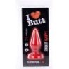 Plug Classic S I Love Butt 11 x 4.3 cm Rouge