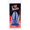 Plug Fat M I Love Butt 14 x 7.5 cm Bleu Plug Fat M I Love Butt 14 x 7.5 cm Bleu