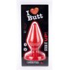 Plug Classic L I Love Butt 15 x 6.8 cm rouge Plug Classic L I Love Butt 15 x 6.8 cm rouge