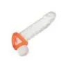 Ballstretcher en silicone Alpha Tri-Ring 38 mm Orange