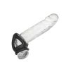 Ballstretcher en silicone Alpha Dual 37 mm Noir Ballstretcher en silicone Alpha Dual 37 mm Noir