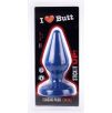Plug Classic XL I Love Butt 17 x 7.5 cm Bleu Plug Classic XL I Love Butt 17 x 7.5 cm Bleu