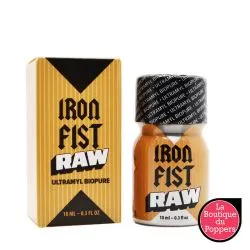 Poppers Iron Fist Raw 10ml Amyl pas cher