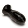 Plug Ribbed Plug 10.5 x 5 cm Noir