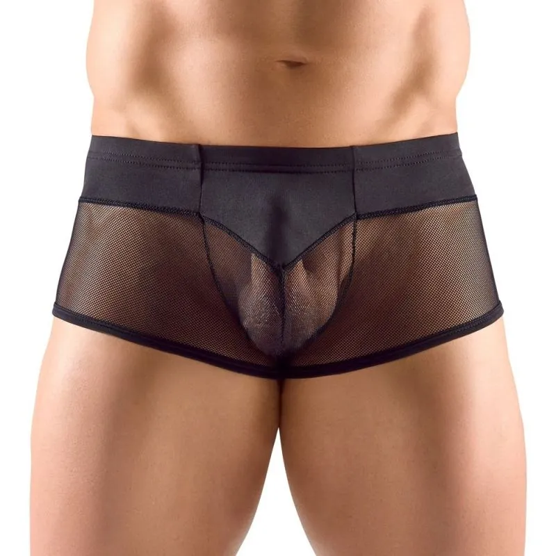 Boxer fin Netho Noir - Taille : M pas cher