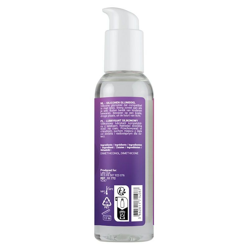 Lubrifiant Silicone Silk Classic Eros - 175 Ml - Sans Parfum - Neuf