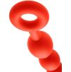 Boules anales Stretch Eggs L 47 x 6 cm Rouges Boules anales Stretch Eggs L 47 x 6 cm Rouges