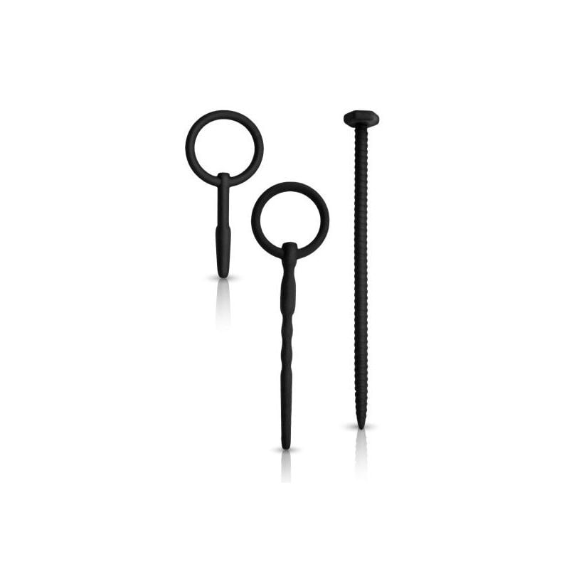 Lot de 3 Tiges et plug d'urètre Knot Sound Diamètre 7mm pas cher