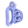 Cage de chasteté courte Lyfy 4 x 3.3cm Bleue pas cher