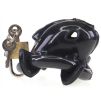 Cage de chasteté Nub Soft 6 x 2cm Noire Cage de chasteté Nub Soft 6 x 2cm Noire