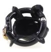 Cage de chasteté Nub Soft 6 x 2cm Noire Cage de chasteté Nub Soft 6 x 2cm Noire
