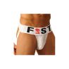 Jockstrap Fist logo Blanc pas cher