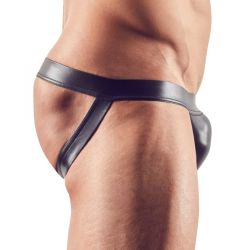 Jockstrap MUNIX Imitation Vinyle Noir