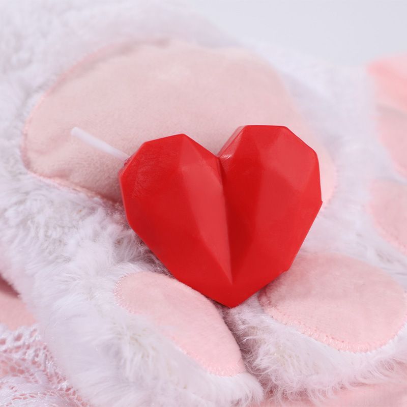 Bougie Sm Heartlow Rouge Bougie Sm Heartlow Rouge
